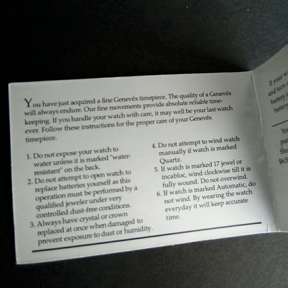 Genevex Quartz Watch - Picture 6 of 6